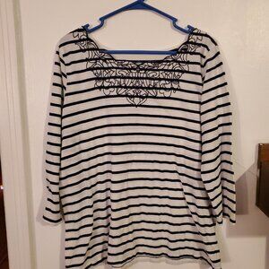 3/4 sleeve casual shirt